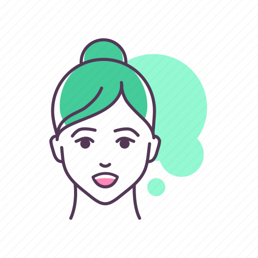 Admiration, emoji, face, feeling, girl icon - Download on Iconfinder