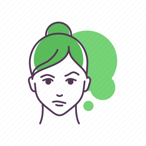 Confusion, emoji, face, feeling, girl icon - Download on Iconfinder