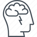 brain storming, business, commerce, responsive icon, seo icon, sign