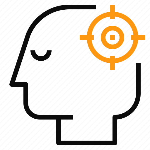 Creative, head, idea, mind, target icon - Download on Iconfinder