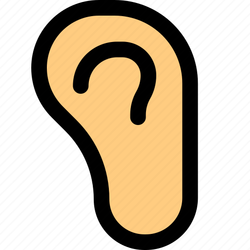 Ear, human, organ icon - Download on Iconfinder
