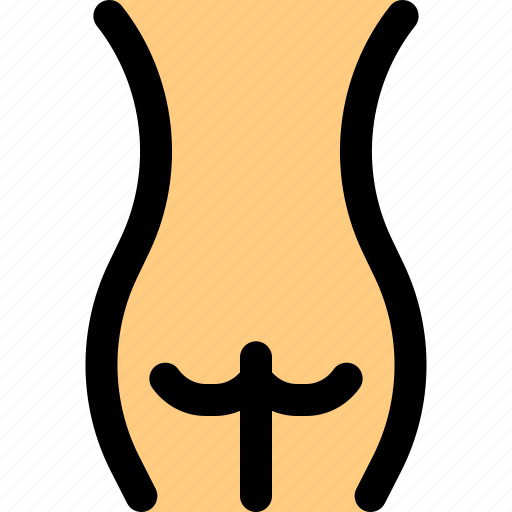 Woman, buttocks, body icon - Download on Iconfinder