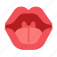 mouth, oral, tongue, uvula, body, lips, human 