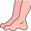 foot, heel, ankle, anatomy, walk 