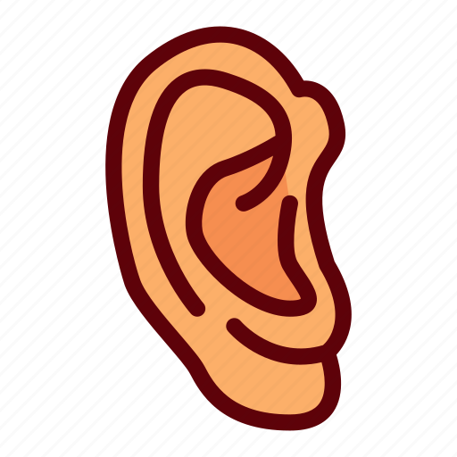 Ear, education, human, listen, organ icon - Download on Iconfinder