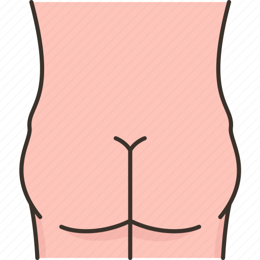 Bottom, buttocks, butt, body, shape icon - Download on Iconfinder