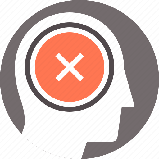 Ban, disabled, disorder, human, mental, refusal, rejection icon - Download on Iconfinder