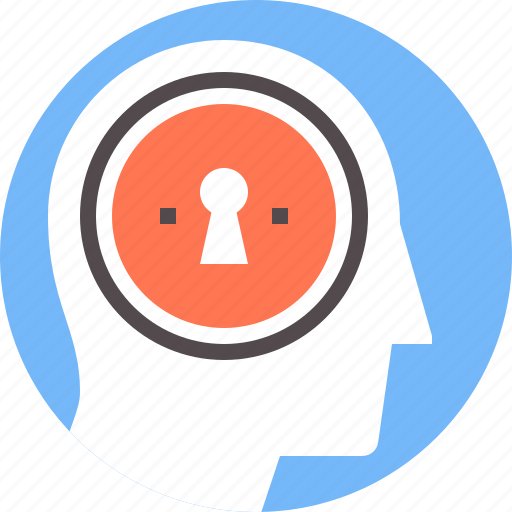 Close, lock, mind, personal, privacy, private, secret icon - Download on Iconfinder