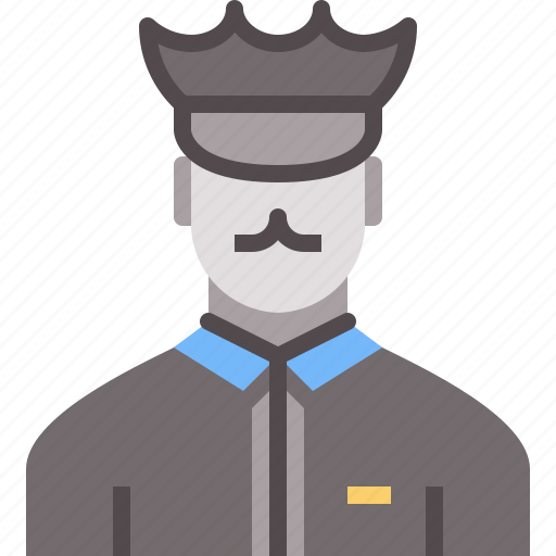 Avatar, captain, deputy, law, man, officer, police icon - Download on Iconfinder