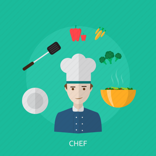 Chef, cooking, cuisine, gourmet, ingredients, menu, restaurant icon - Download on Iconfinder