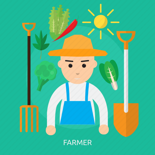 Agriculture, farmer, house, nature, profession, vegetables icon - Download on Iconfinder