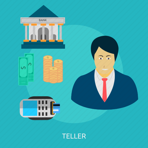 Bank, banking, customer, male, people, service, teller icon - Download on Iconfinder