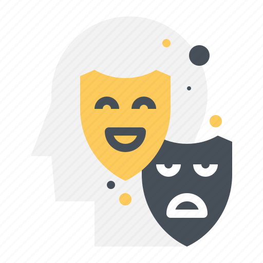 Brain, emotions, happiness, head, human, mind, sadness icon - Download on Iconfinder