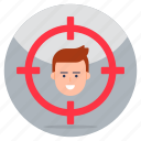 target person, target profile, target user, aim, goal