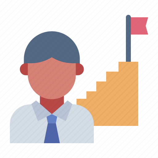 Promotion, businessman, business, worker, human resource icon - Download on Iconfinder
