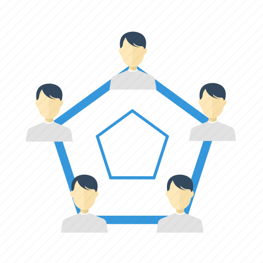 Connection, diagram, group, human, people, user, chart icon - Download on Iconfinder