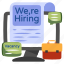 we are hiring, job vacancy, seat vacant, online job hiring, online vacant seat 