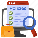 job policies, work policies, employment policies, checklist, list