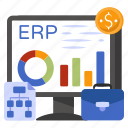erp, enterprise resource planning, online data, infographic, statistics