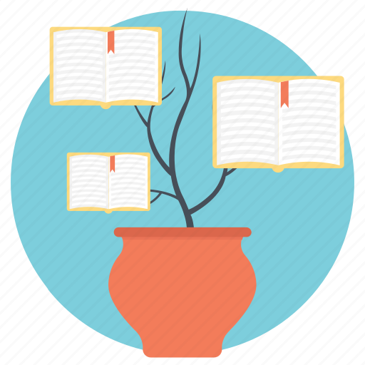Concept of learning, educational concept, knowledge growth, tree concept, tree of knowledge icon - Download on Iconfinder