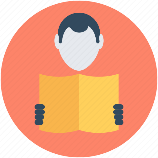 Education, learner, reader, student, studying icon - Download on Iconfinder