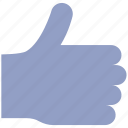 gesture, hand, like, media, right, social, thumb, thumbs up vote