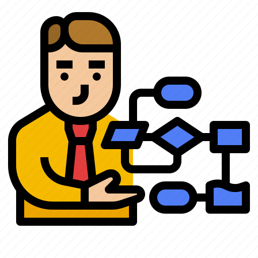 Business, chart, consultant, management, process icon - Download on Iconfinder