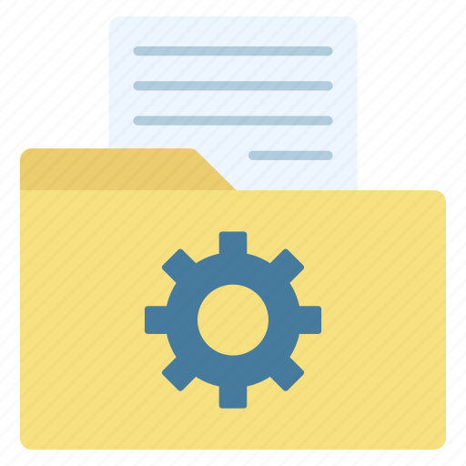 Documents management, file, folder, papers icon - Download on Iconfinder