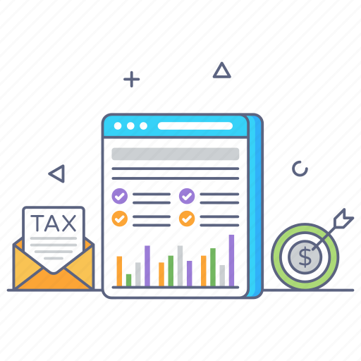 Target business, tax advice, business website, tax document, financial goal icon - Download on Iconfinder