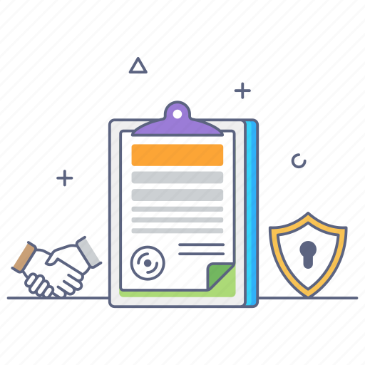 Confidential partnership, confidential agreement, contract, contract privacy, private deal icon - Download on Iconfinder