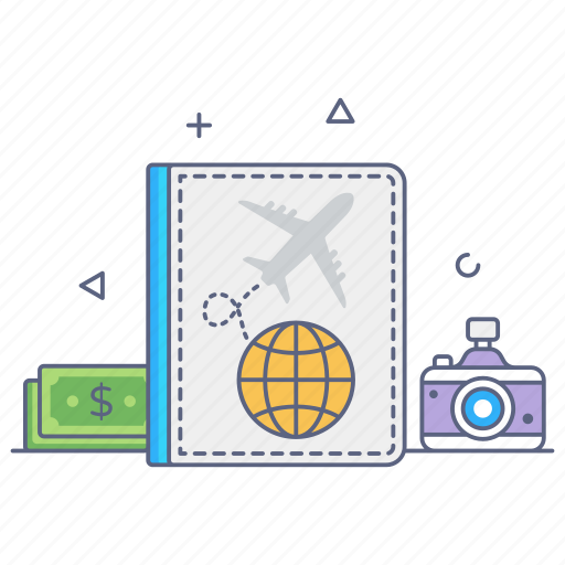 Journey expense, travel expense, travel cost, travelling allowance, paid travel icon - Download on Iconfinder