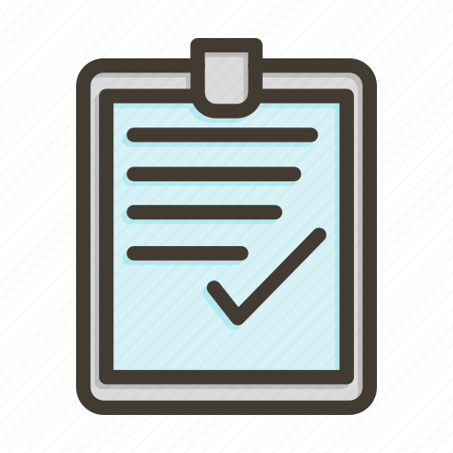 Approval, checkmark, clipboard, verified, agreement icon - Download on Iconfinder