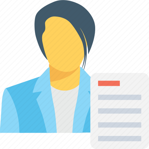 Article, blog, correspondence, person, resume icon - Download on Iconfinder