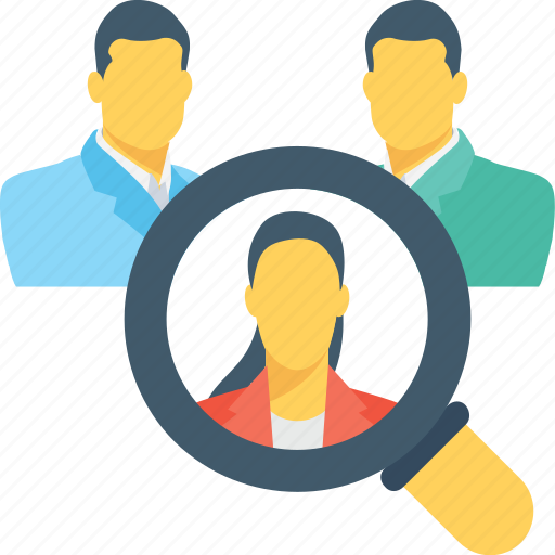 Find, human resource, personnel, search, staff icon - Download on Iconfinder