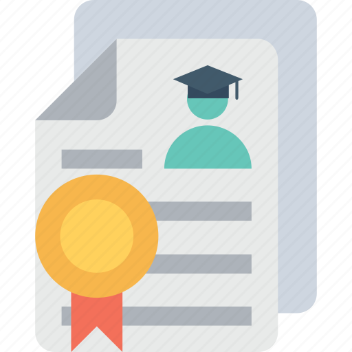 Certificate, certification, deed, degree, diploma icon - Download on Iconfinder