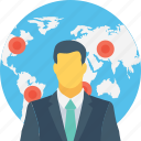 affiliate, avatar, global, marketing, world