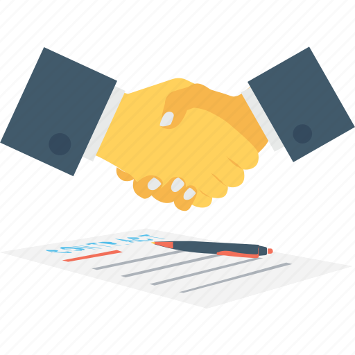 Business, deal, partner, partnership, shake hand icon - Download on Iconfinder