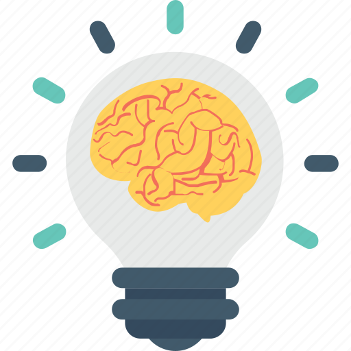 Brain, bulb, business, idea, light icon - Download on Iconfinder