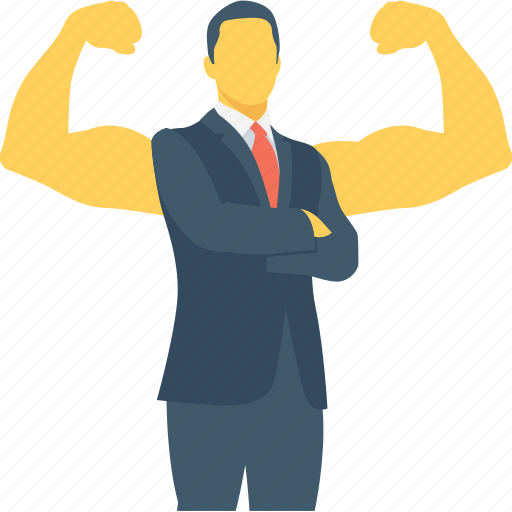 Brawny, muscular, powerful, strong, well built icon - Download on Iconfinder