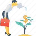 business, dollar, money, money growth, plant