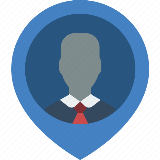 Employee, hr, human, location, resources icon - Download on Iconfinder