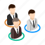 business, interview, isometric, job, occupation, office, people 