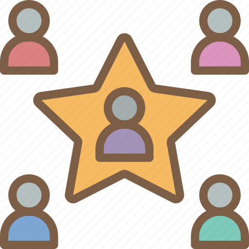 Employee, hr, human, resources, star icon - Download on Iconfinder