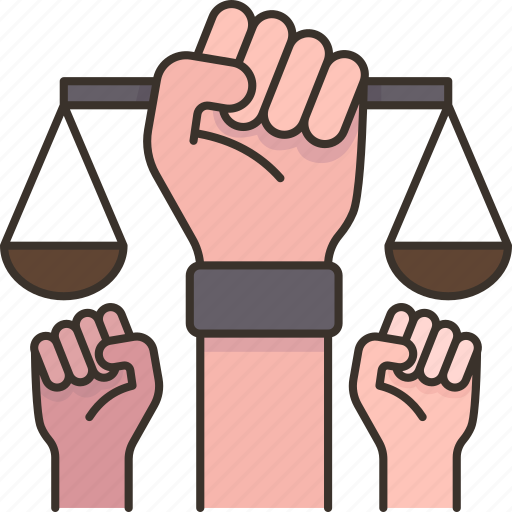 Civil, rights, movement, justice, law icon - Download on Iconfinder