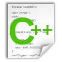 Text, x, c++src icon - Free download on Iconfinder