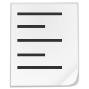 List, type, white icon - Free download on Iconfinder