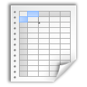 Document, office, spreadsheet, paper icon - Free download