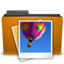 orange, folder, image, picture