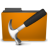 orange, folder, development 