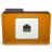 orange, folder, remote 